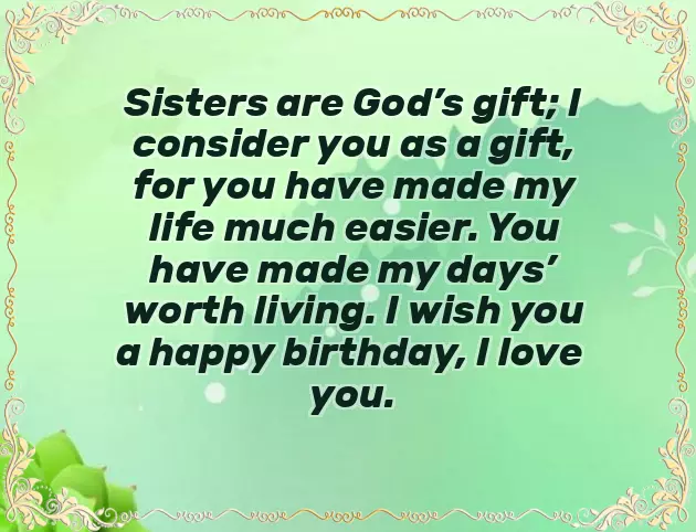 Birthday Wishes For Brother To Sister
