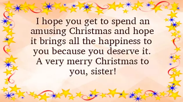 Merry Christmas Sister Quotes Merry Christmas Sister Quotes
