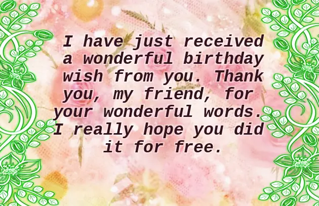 Thank Everyone For Birthday Wishes Thank Everyone For Birthday Wishes