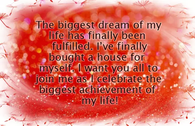 New Home Opening Wishes New Home Opening Wishes