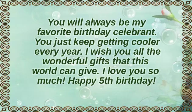 Grandson 5Th Birthday Wishes Grandson 5Th Birthday Wishes