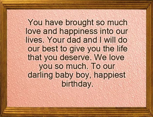 Wish For Birthday Baby Boy