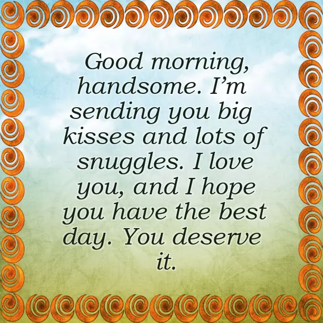 Sweet And Lovely Good Morning Message
