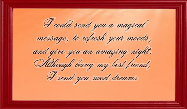 Good Nite Message To A Friend Good Nite Message To A Friend