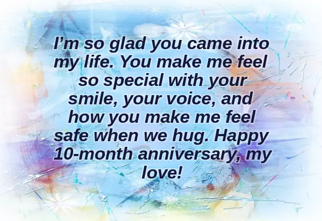 Happy 10Th Month Anniversary Happy 10Th Month Anniversary