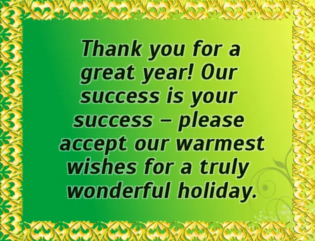 Christmas Wishes To Team Members