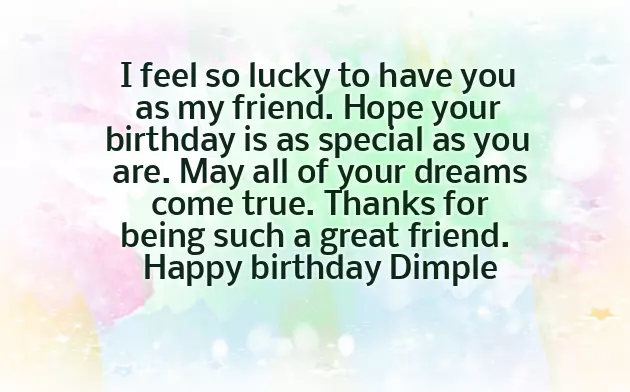 Happy Birthday Dimple Wishes Happy Birthday Dimple Wishes