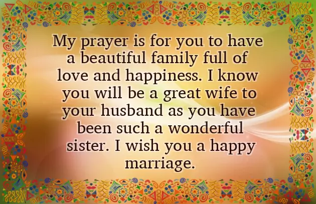 My Sister Marriage Wishes My Sister Marriage Wishes