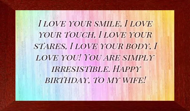 Birthday Wishes My Lovely Wife