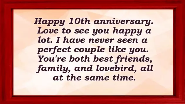 Happy 10Th Marriage Anniversary Happy 10Th Marriage Anniversary