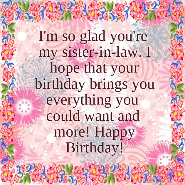 Birthday Wishes To A Brother Wife Birthday Wishes To A Brother Wife