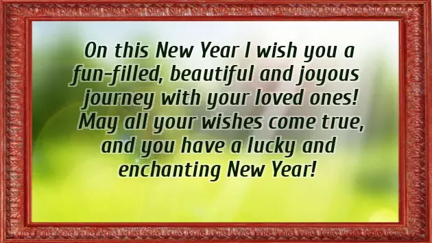 Good New Year Messages Good New Year Messages