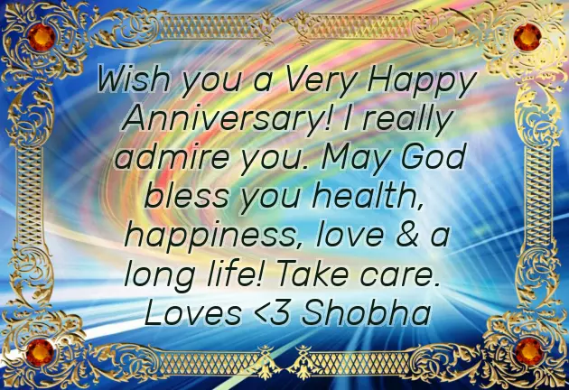 Congratulations And Wish You Both A Very Happy Married Life