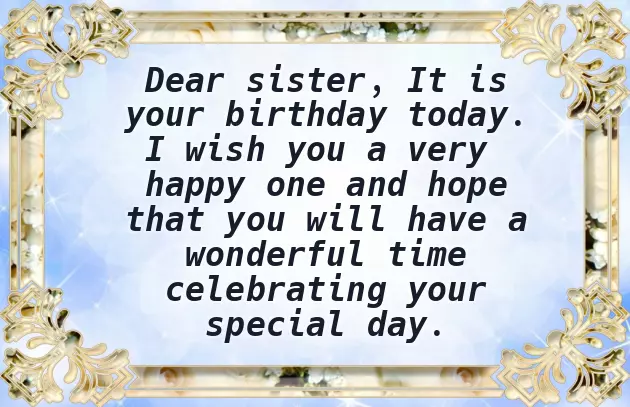 Sister And Friend Birthday Wishes