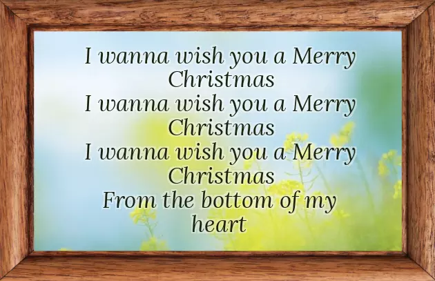 Merry Christmas English