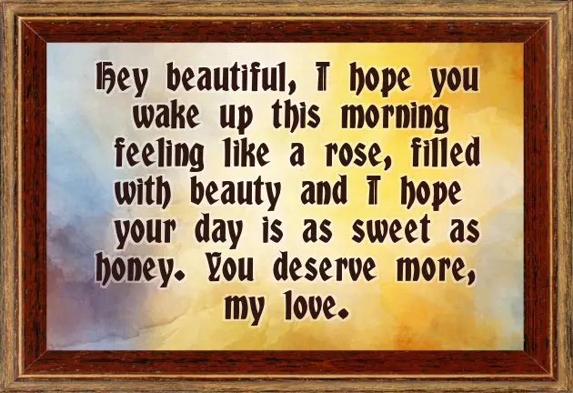 Cute Love Morning Messages For Her