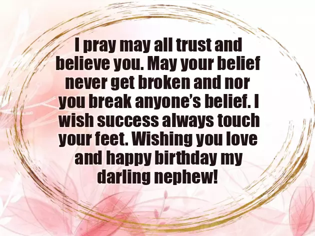 Wish Birthday For Nephew