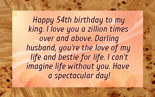 Birthday Wishes For 54 Year Old Man Birthday Wishes For 54 Year Old Man