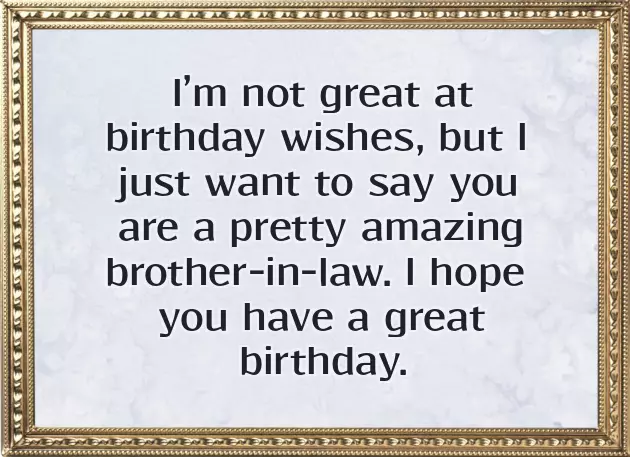 Birthday Lines For Brother In Law Birthday Lines For Brother In Law