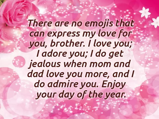 Advance Brother Birthday Wishes