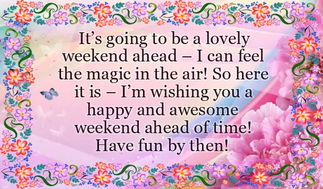 Good Night Have A Great Weekend