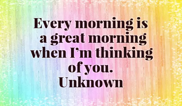 Short Morning Greetings Short Morning Greetings