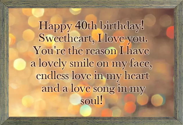 Birthday Wishes For 40Th Female Birthday Wishes For 40Th Female