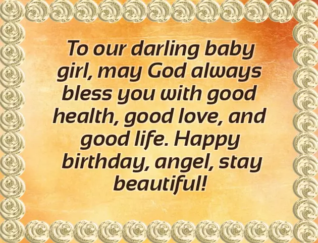 Happy Birthday Wishes For Girl Kid