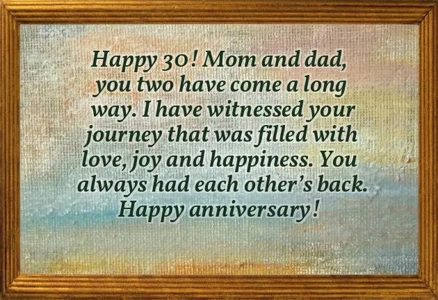 Happy Marriage Anniversary To Your Mom And Dad
