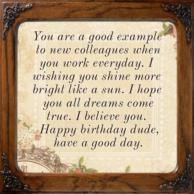 Happy Birthday To A Special Male Friend