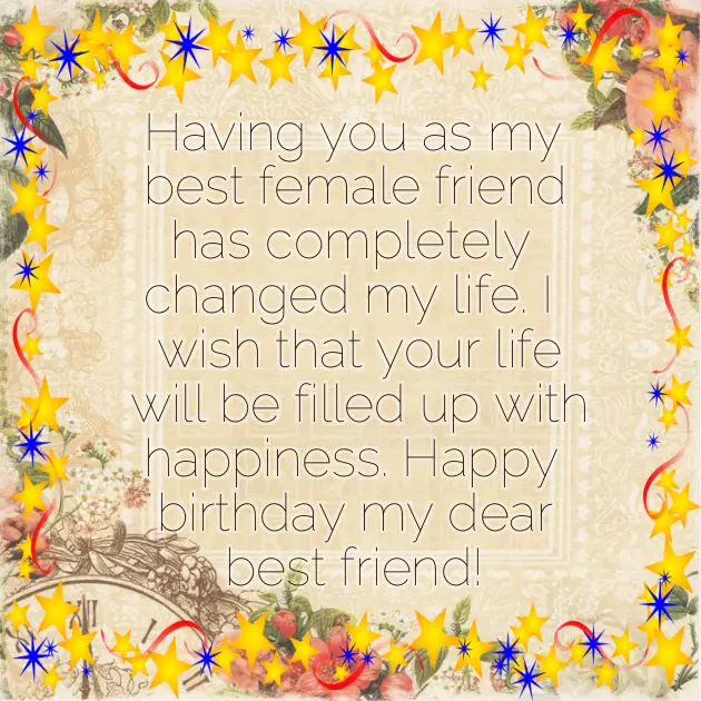 Happy Birthday Wish Female Friend Happy Birthday Wish Female Friend