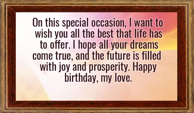 Happy Birthday To My Better Half Husband