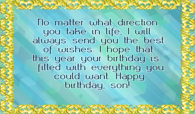 Happy Birthday Wishes To My Second Son Happy Birthday Wishes To My Second Son