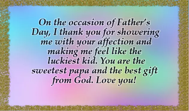 Best Fathers Day Message From Son Best Fathers Day Message From Son