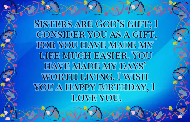 Birthday Wishes For Own Sister Birthday Wishes For Own Sister