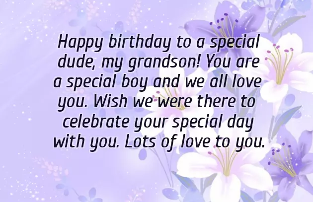 Birthday Wishes For A Four Year Old Boy