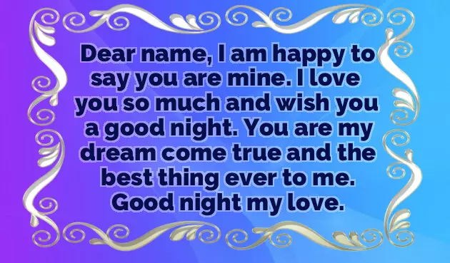 Goodnight Greetings For Her Goodnight Greetings For Her