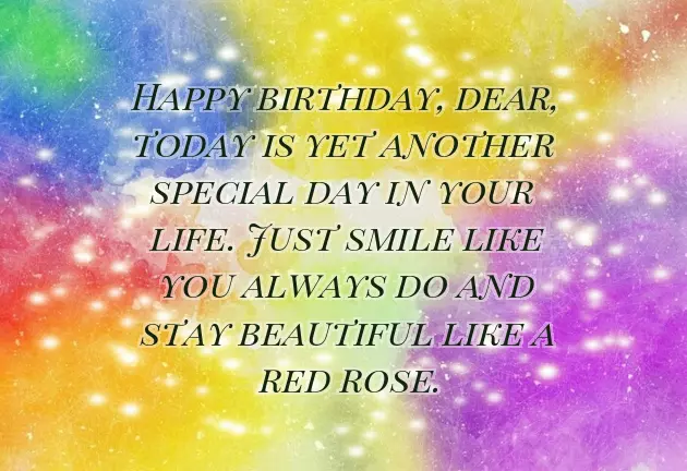 Happy Birthday Wishes With Flowers Happy Birthday Wishes With Flowers