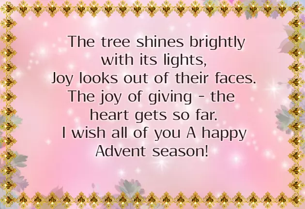 Advent Wishes Advent Wishes