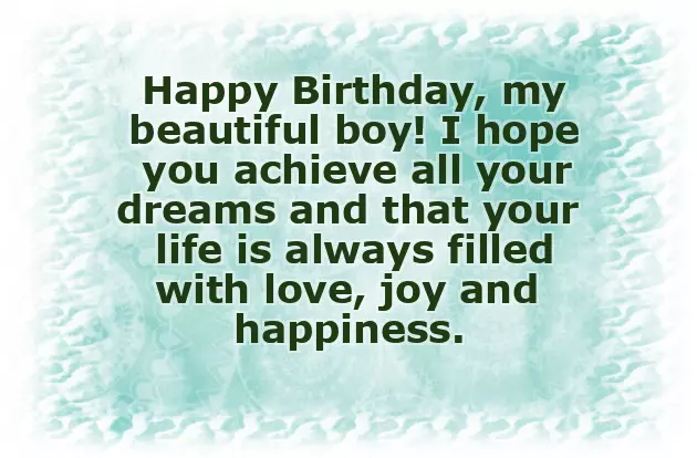 Like A Son Birthday Wishes Like A Son Birthday Wishes