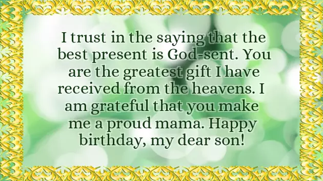 Happy Birthday Wish For 3 Year Old Boy