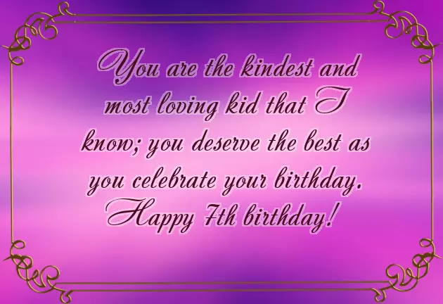 Granddaughter 7Th Birthday Wishes Granddaughter 7Th Birthday Wishes
