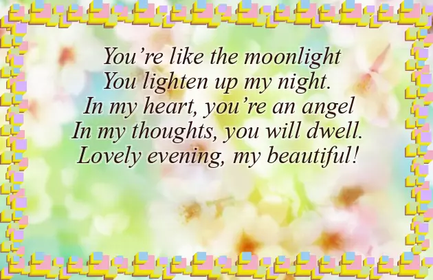 Good Night Poem For My Wife Good Night Poem For My Wife