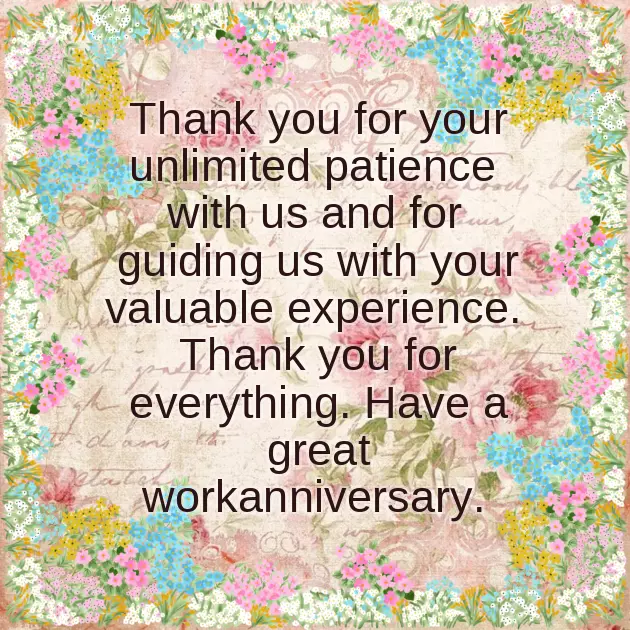 1 Year Work Anniversary Quotes