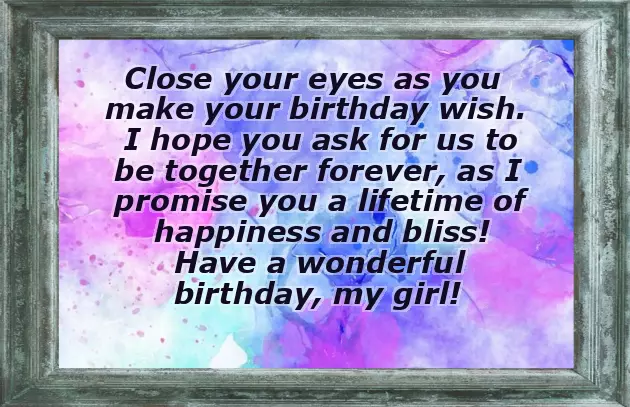 Happy Birthday My Girlfriend Quotes Happy Birthday My Girlfriend Quotes
