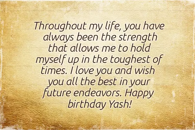 Happy Bday Yash Happy Bday Yash