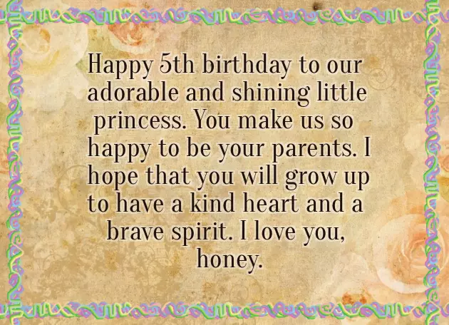 Birthday Wishes For 5 Year Son Birthday Wishes For 5 Year Son