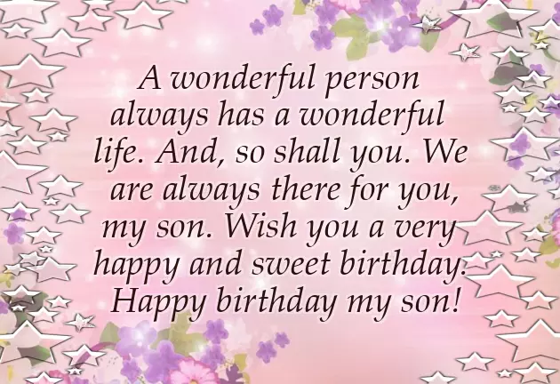 Happy Birthday Son Wishes From Mom Happy Birthday Son Wishes From Mom