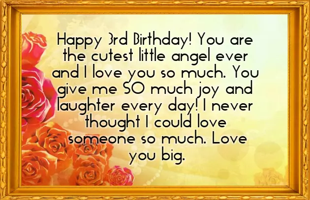 Happy 3 Birthday Girl