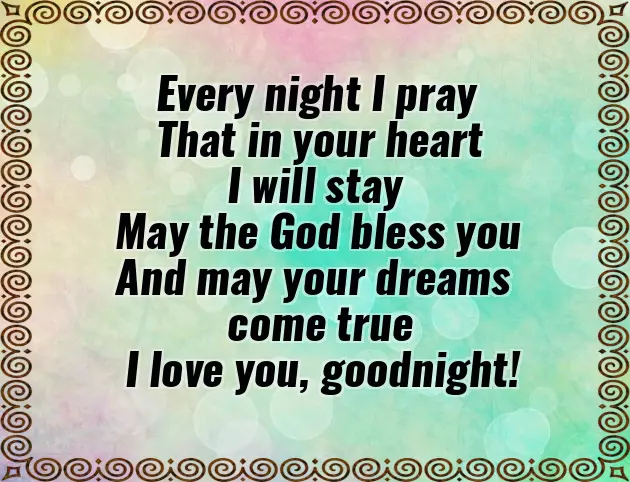 Good Night Romantic Love